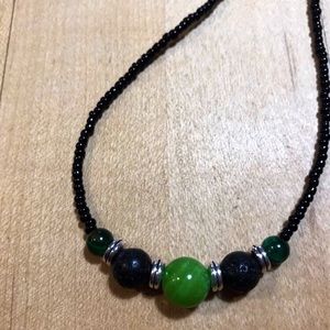 Lava Stone Essential Oil Diffuser Necklace